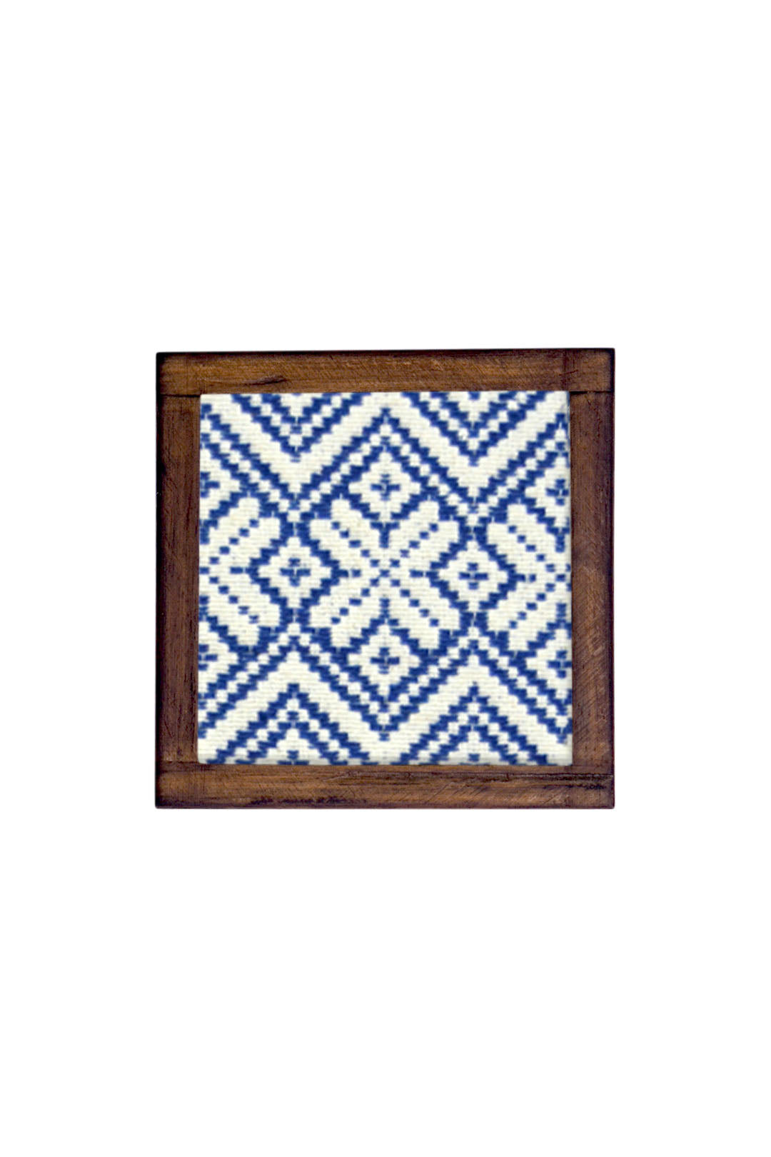 Linol Coasters - Set of 4 pcs  with Coaster Holder
