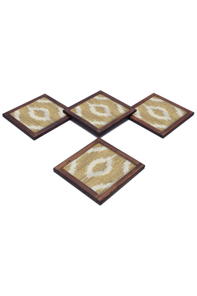 Bard Coasters - Set of 4 pcs  with Coaster Holder