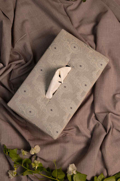 Timeless Charm – Handcrafted Fabric Tissue Box for Home & Office Décor