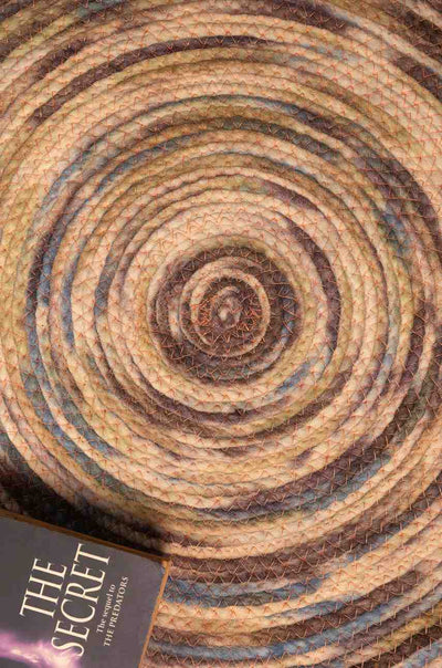 Woodland Whirl – Eco-Friendly Round Rug