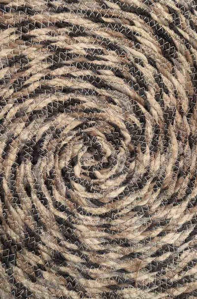 Twist of Nature – Handcrafted Circular Rug
