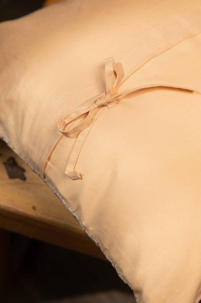 Heritage Bloom – Textured Embroidery Cushion