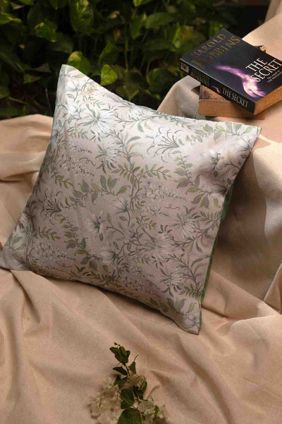 Nature’s Whisper – Decorative Cushion with Subtle Florals