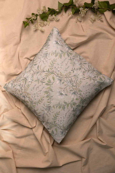 Nature’s Whisper – Decorative Cushion with Subtle Florals