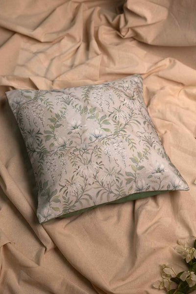 Nature’s Whisper – Decorative Cushion with Subtle Florals