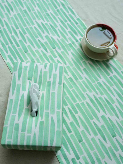 Stylish Tissue Box and Dining Table Runner Combo