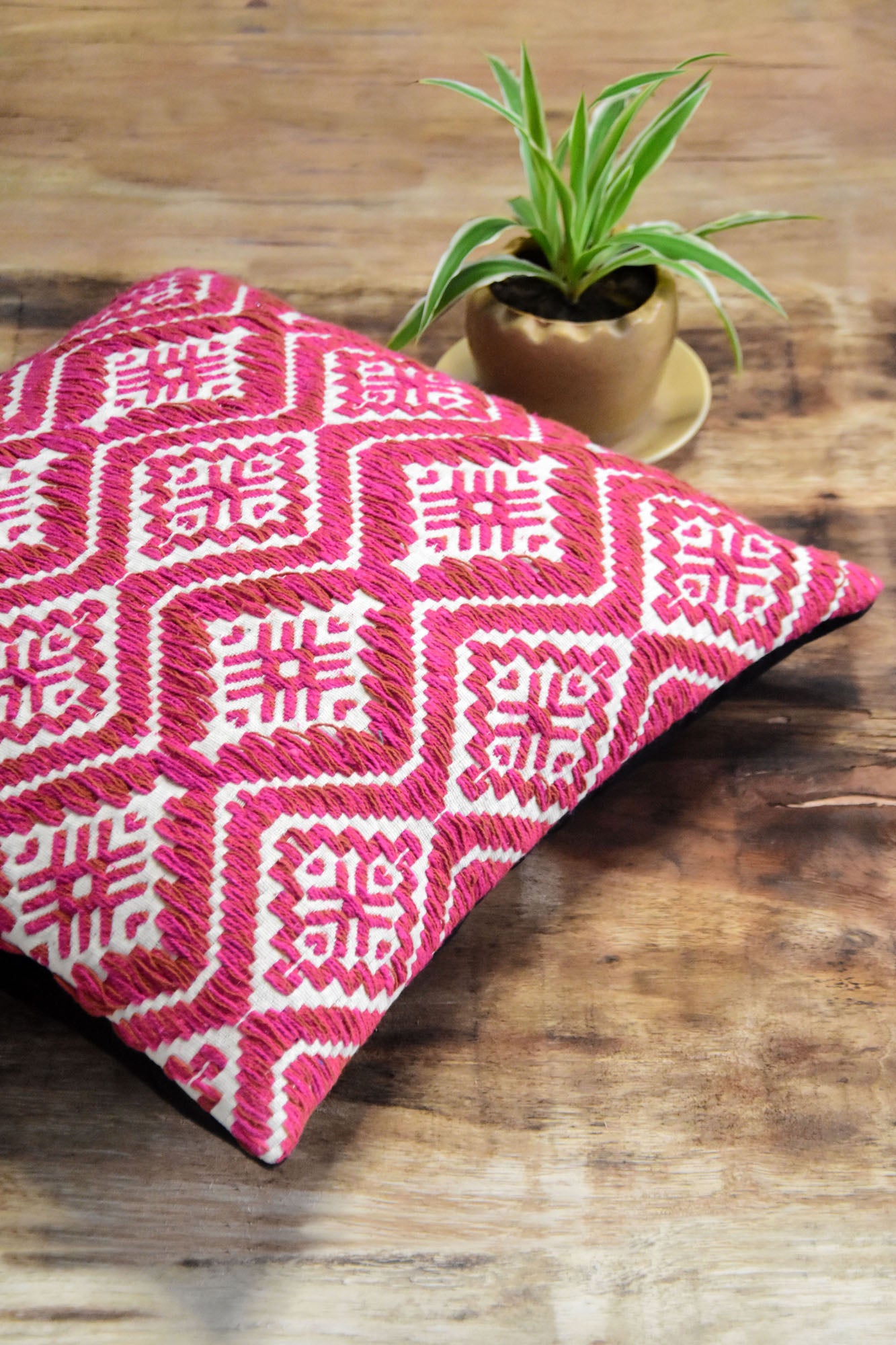 Rectangular floral printed Cushion