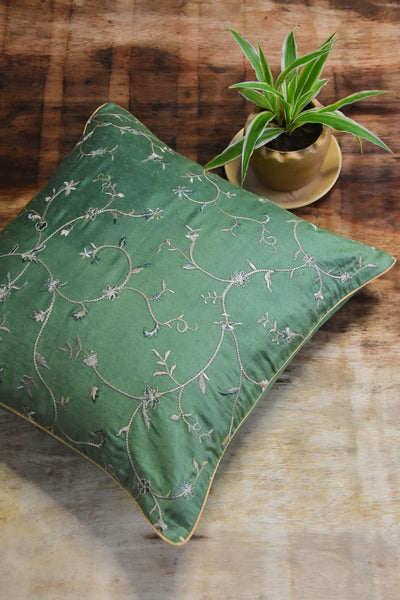 Embroidered Cushion Cover