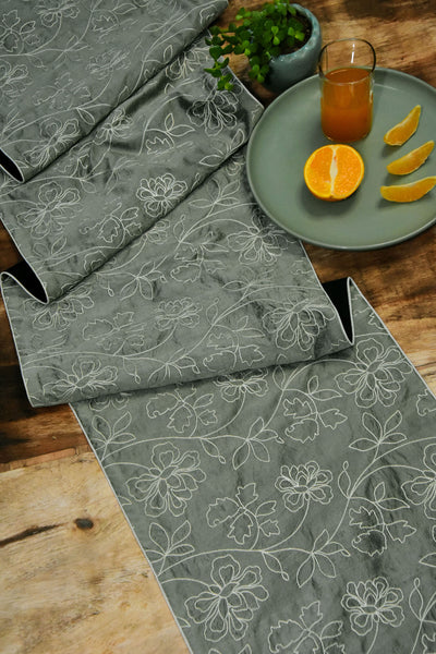 Timeless Serenity Table Runner