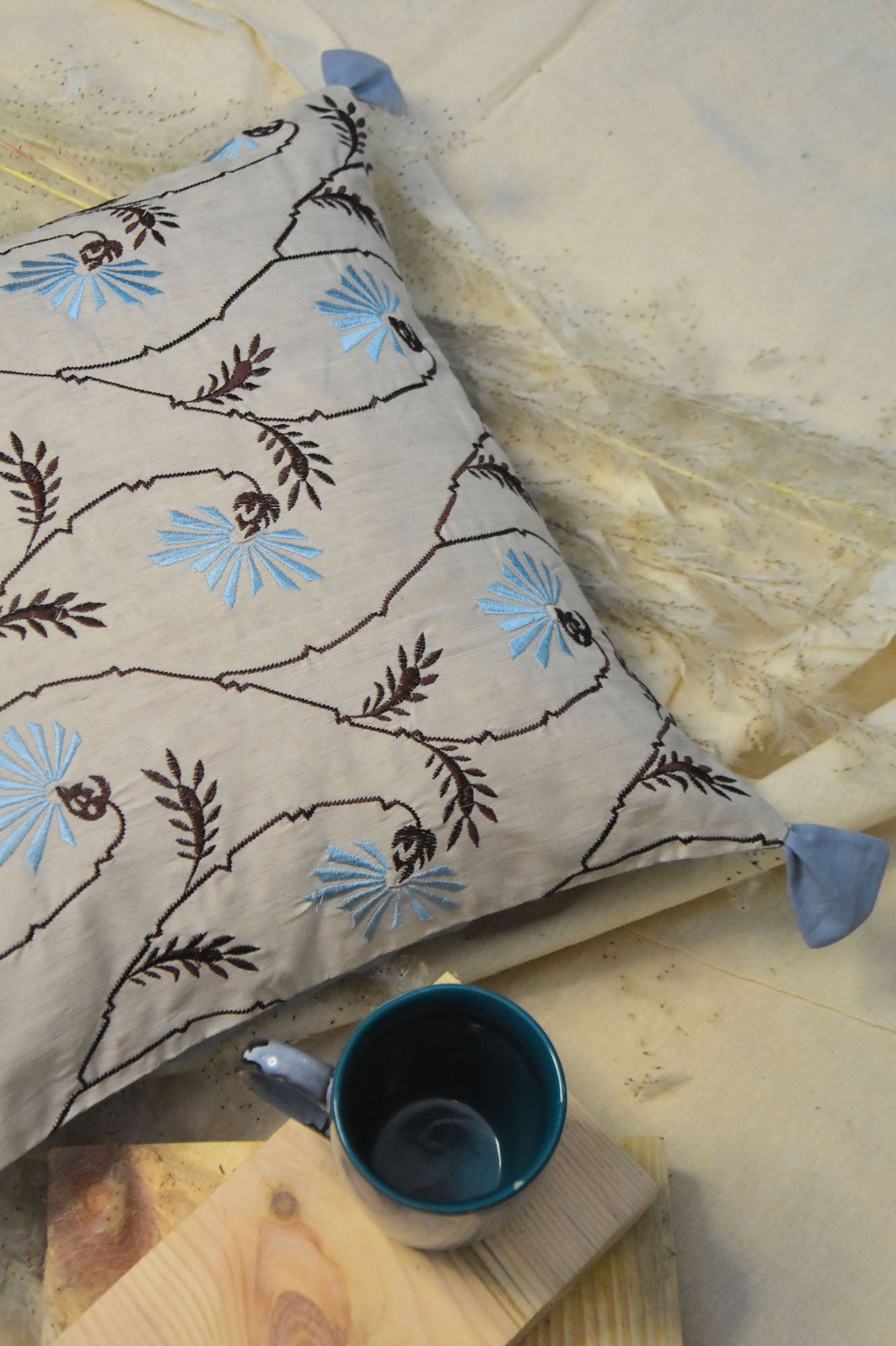 Tranquil Tides  Cushion Cover