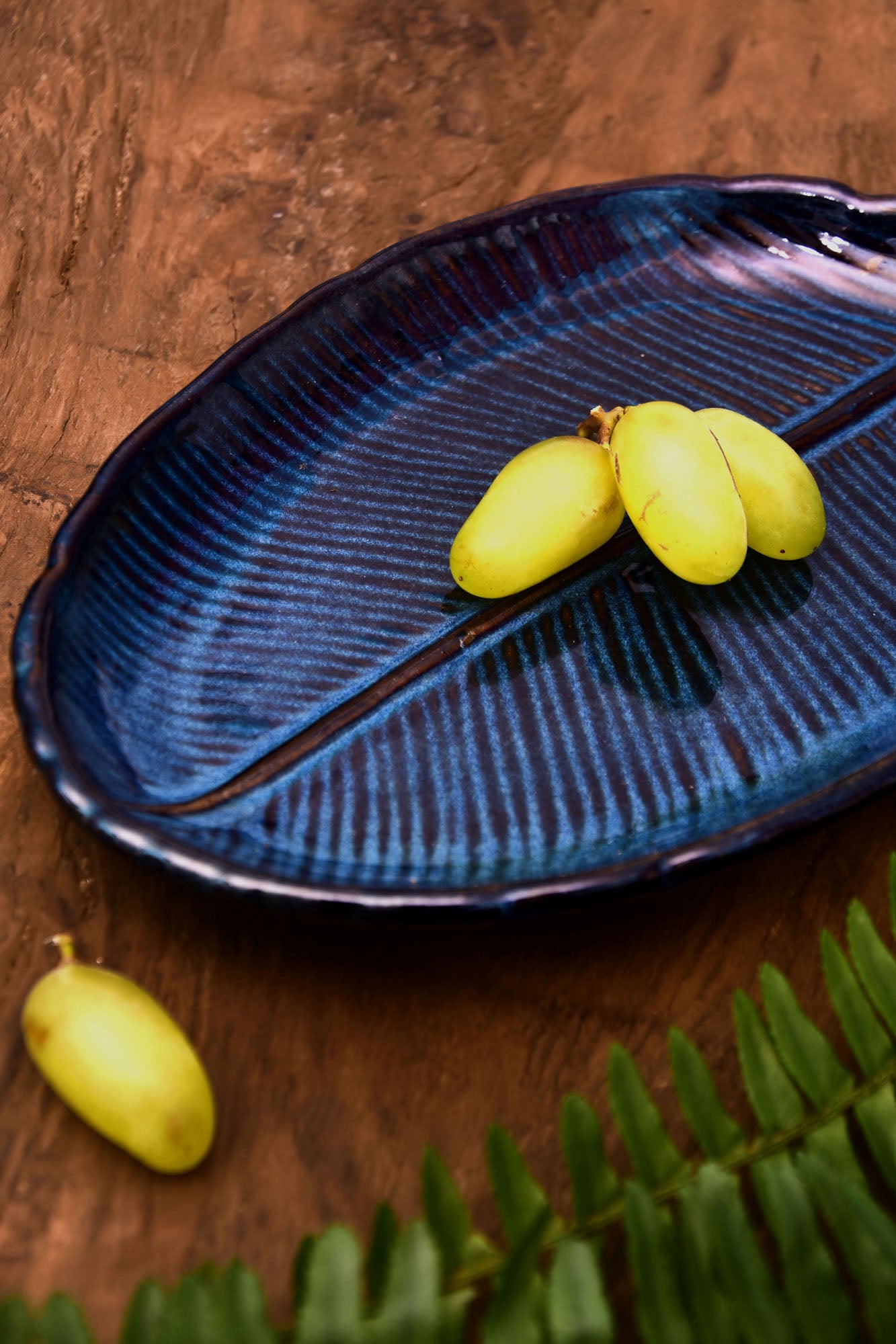 Serving Leaf platter