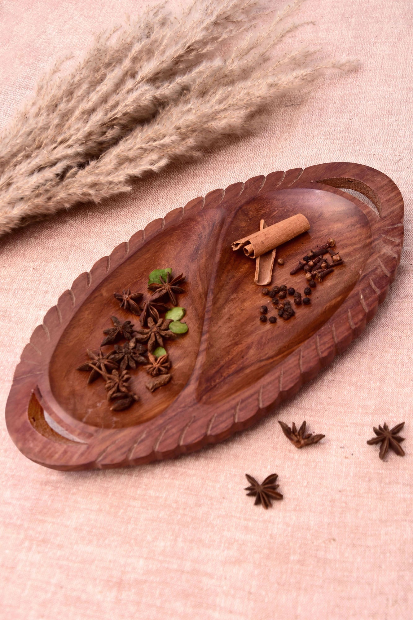 Oval wooden Serving Platter