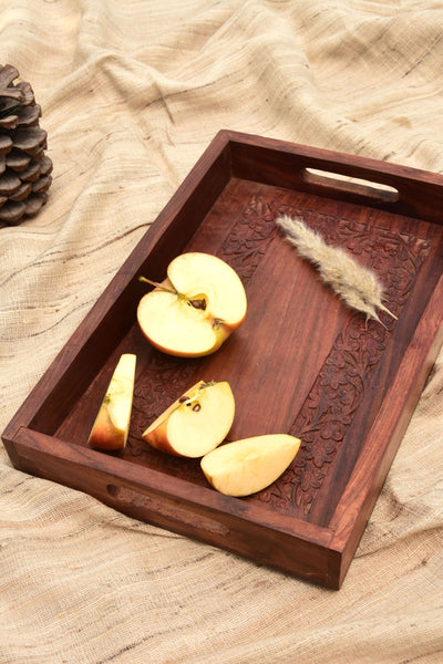 Exquisite wood tray