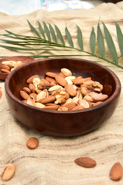 Carved Wooden Bowl