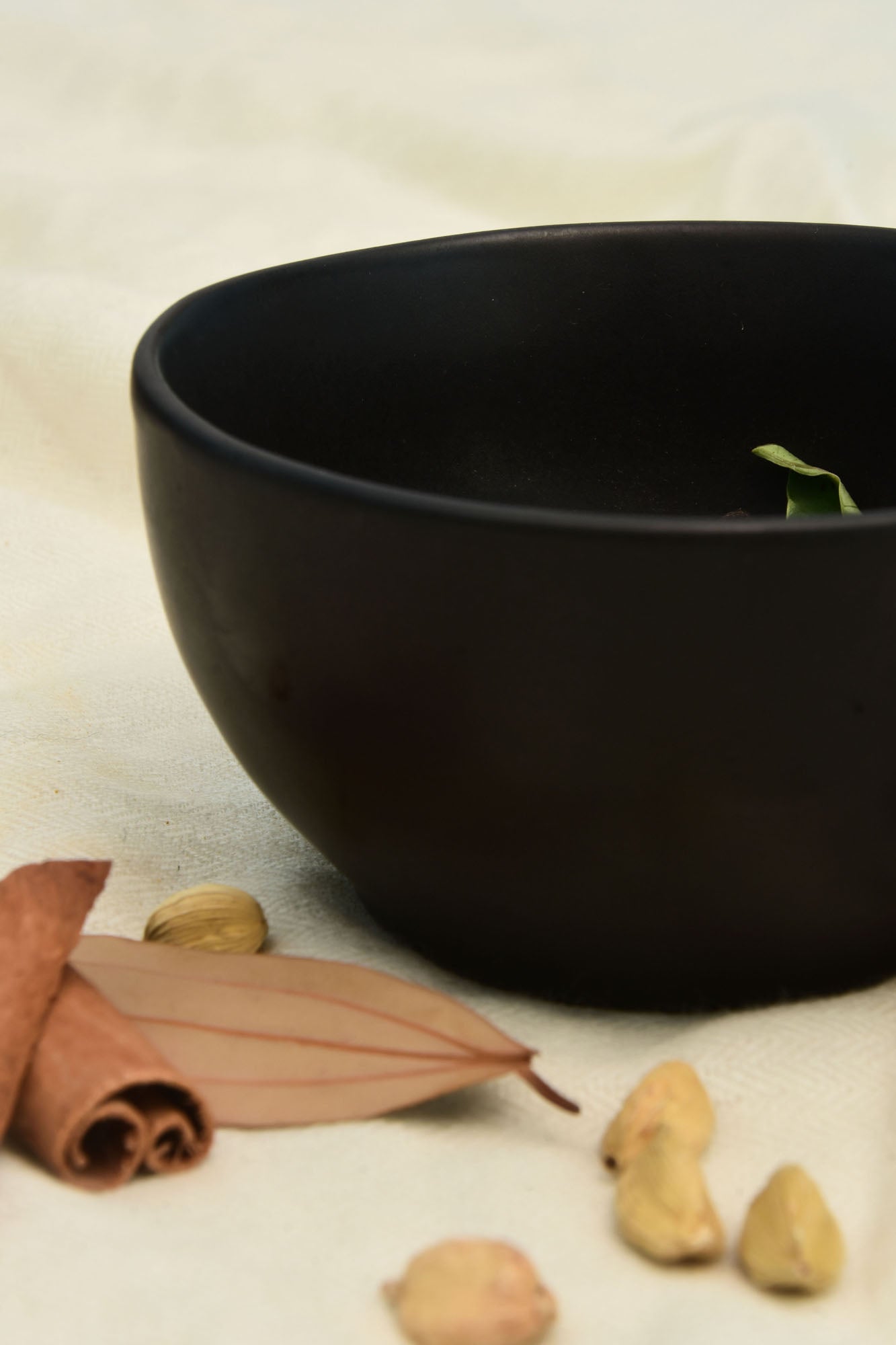 Matte Black  Serving Bowl