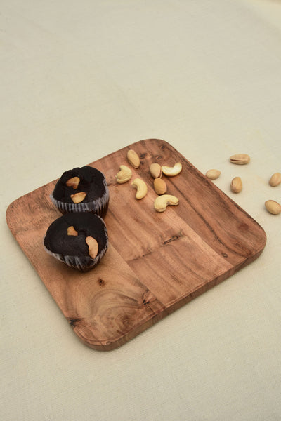 Square wooden Serving Platter