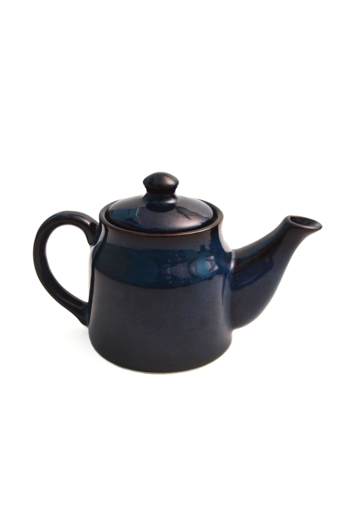 Teal blue teapot