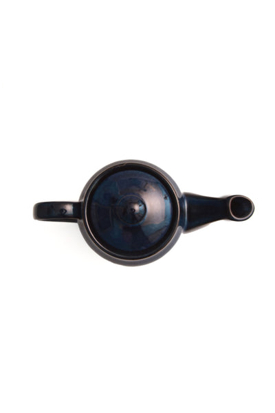 Teal blue teapot