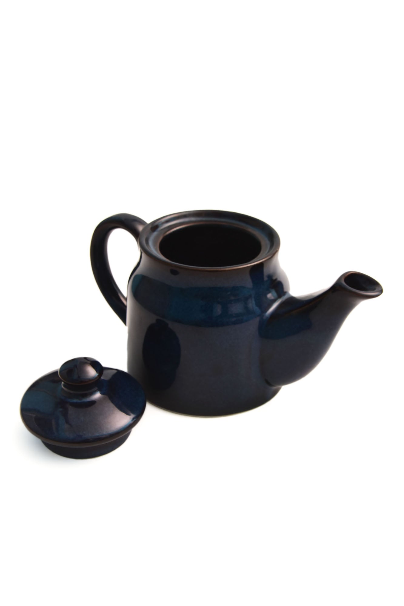 Teal blue teapot