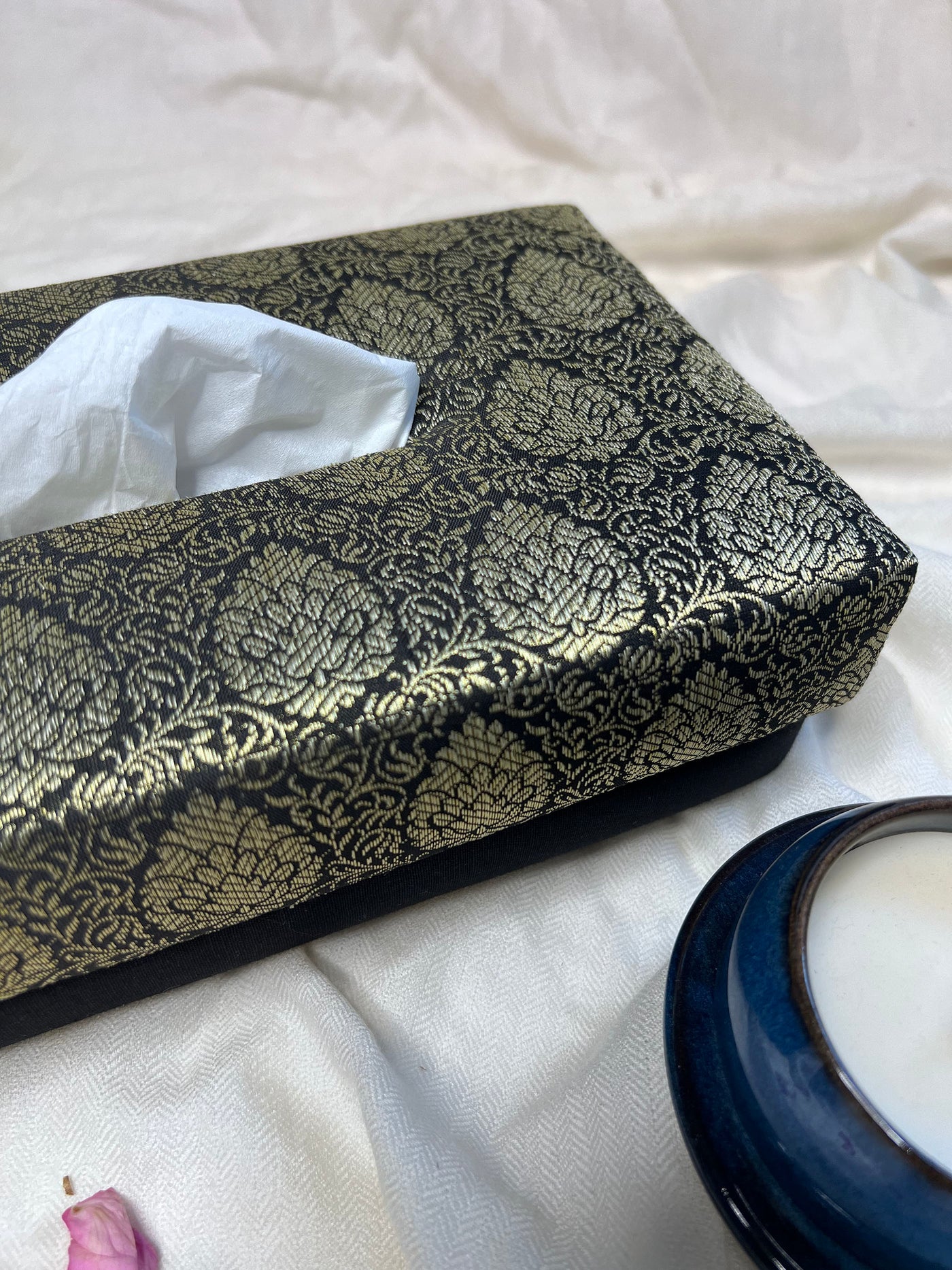 INKY HANDMADE TISSUE BOX
