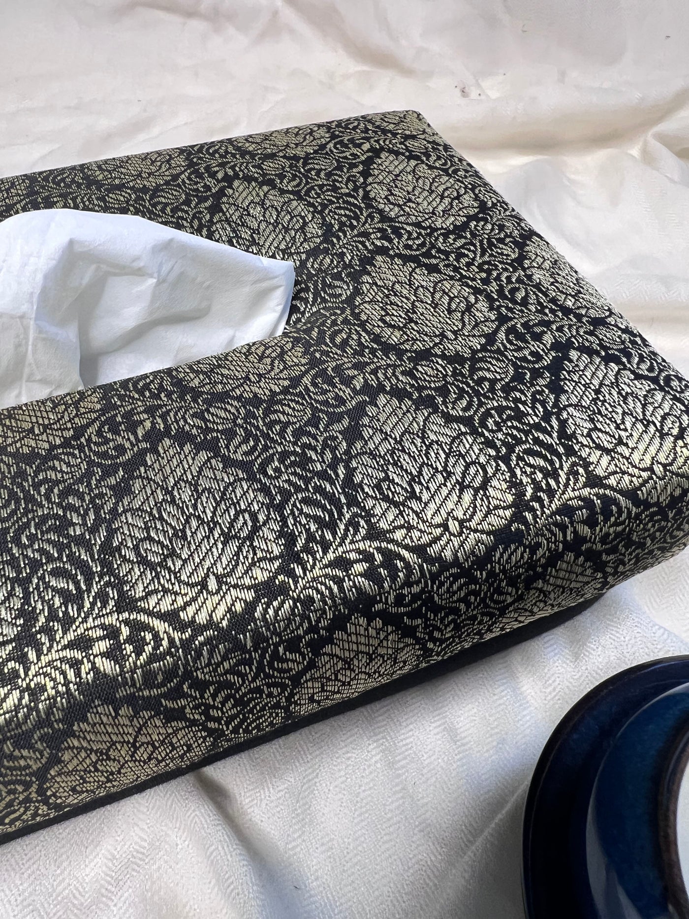 INKY HANDMADE TISSUE BOX