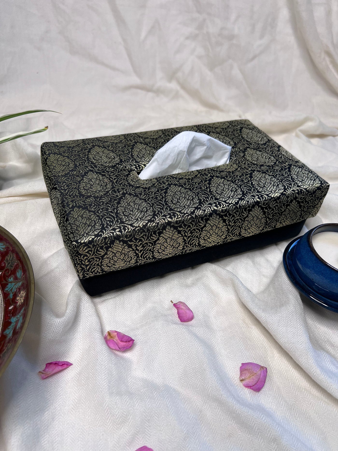 INKY HANDMADE TISSUE BOX
