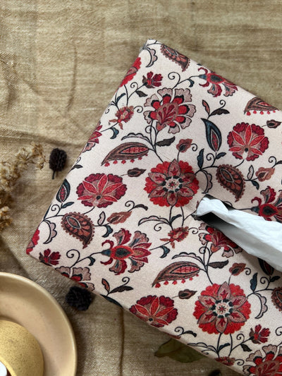 FLORAL TISSUE BOX