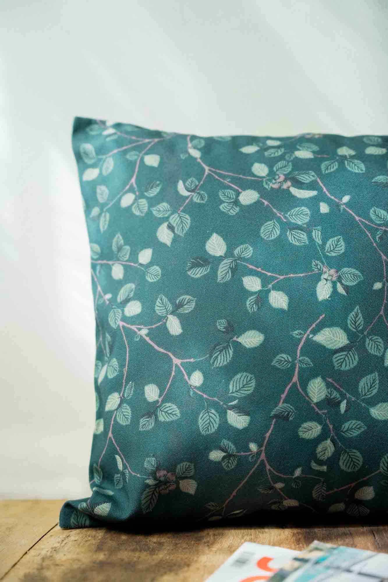 Lush Greenery Cushion Cover