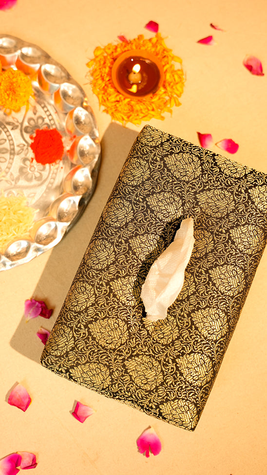 INKY HANDMADE TISSUE BOX