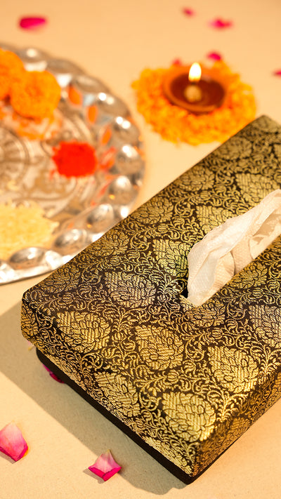 INKY HANDMADE TISSUE BOX