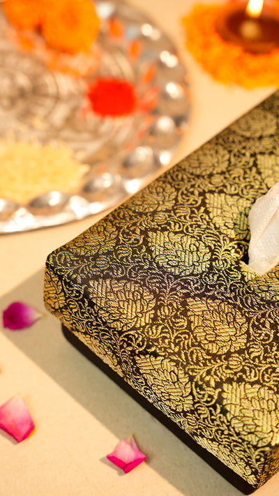 INKY HANDMADE TISSUE BOX