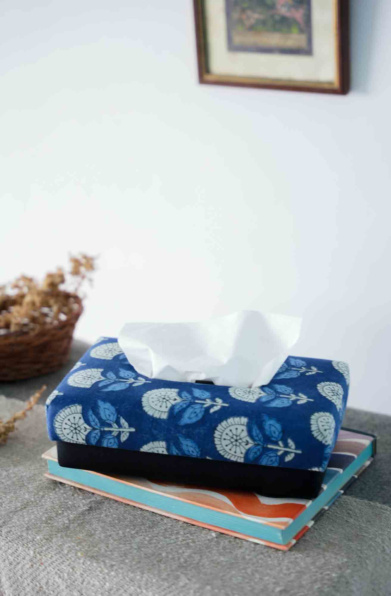 Nile - HAND WOVEN TISSUE BOX