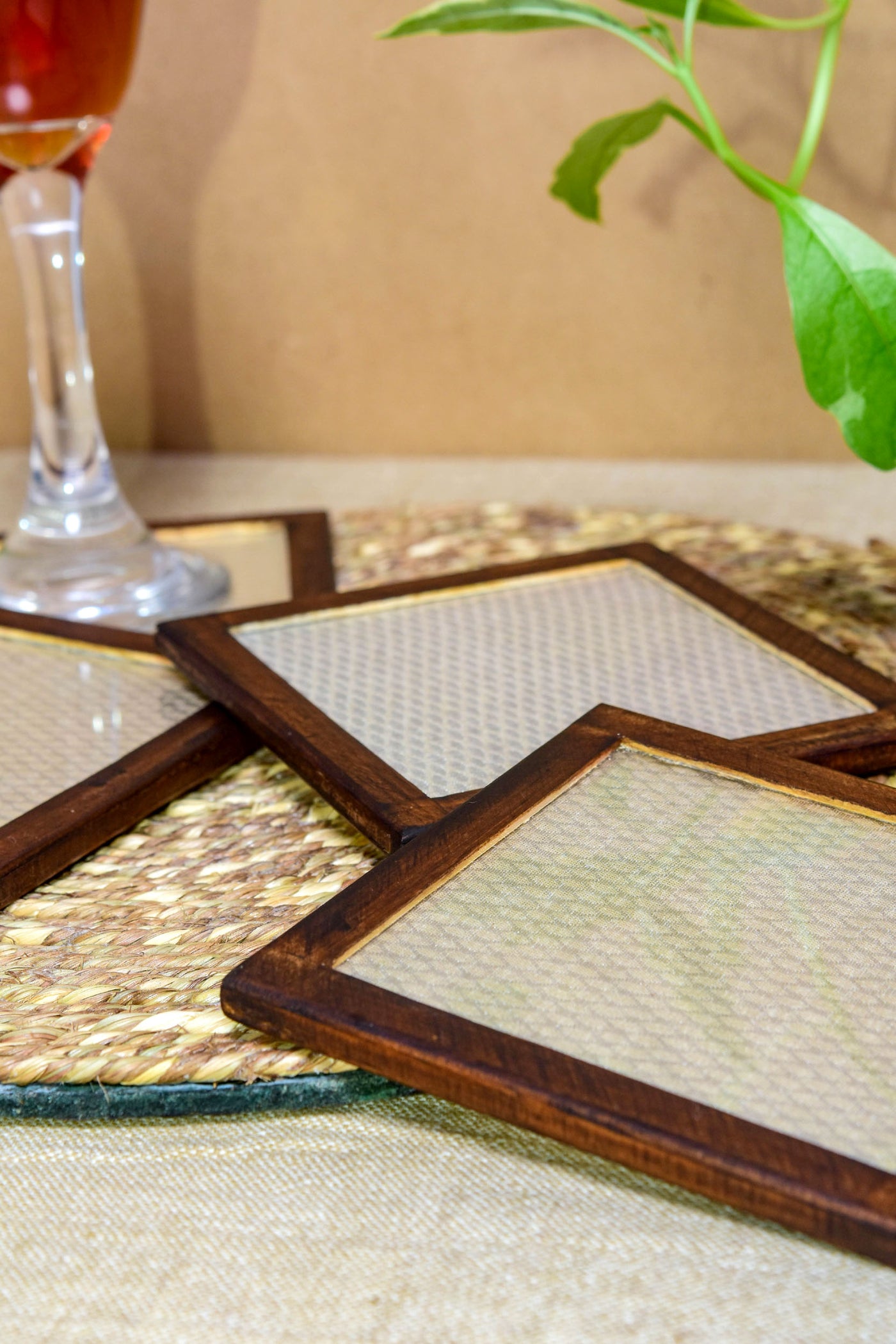 Lua Coasters - Set of 4 pcs