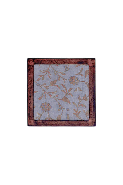 Seda Coasters Set of 4 pcs with Coaster Holder