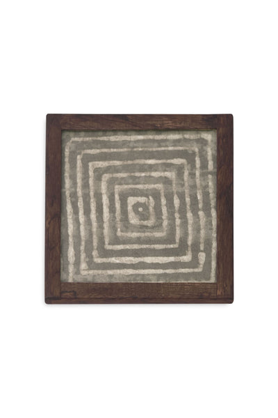 Maze Coasters - Set of 4 pcs  with Coaster Holder