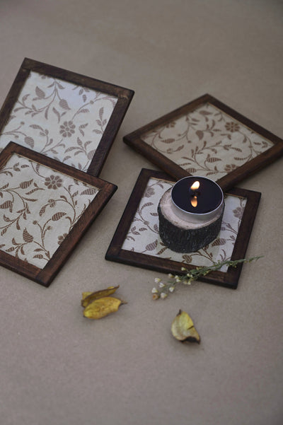 Gul Coasters - Set of 4 pcs